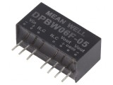 Convertor DC/DC 6W 9-36V la 5V/ -5V SIP8