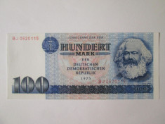Germania Democrata/R.D.G. 100 Mark 1975 fals/copie unifa?a foto