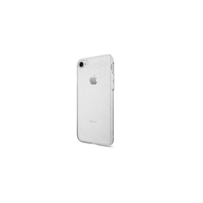 Husa GLITTER Ultra Subtire compatibila cu iPhone 7,8, SE 2020, Transparenta foto