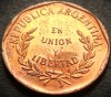 Moneda 1 CENTAVO - ARGENTINA, anul 1998 * cod 2416, America Centrala si de Sud