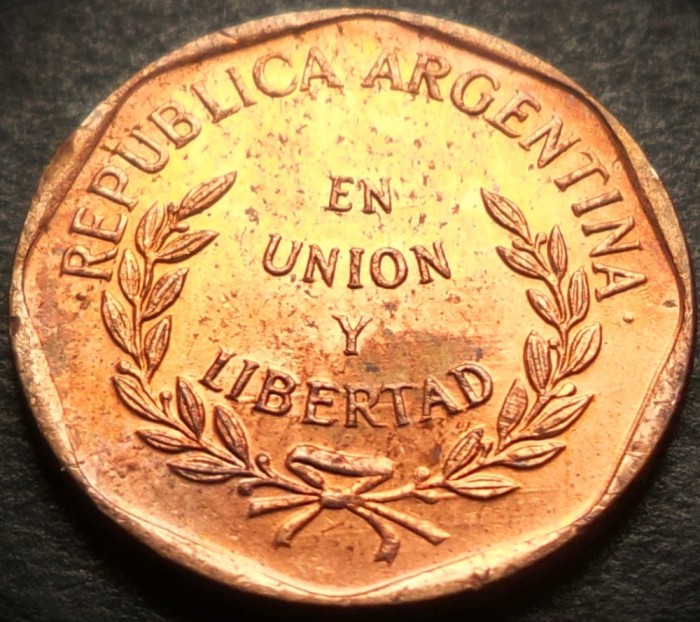 Moneda 1 CENTAVO - ARGENTINA, anul 1998 * cod 2416
