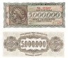 Grecia 5 000 000 Drahme 1944 P-128 UNC