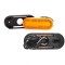 Lampa pozitie gabarit 12/24V; lungime cablu 0,5m; cu element reflectorizant; cu cablu; oval; fixare cu holsurub; LED; galben; Latime: 126 mm; Inaltim