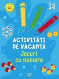 Activitati de vacanta. Jocuri cu numere. 5-6 ani - Litera