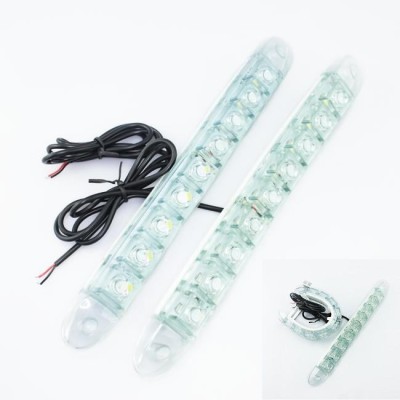 Lumini de zi DRL Flexibile 9 led*0,5W foto