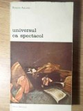Universul ca Spectacol - Rosario Assunto - Editura Meridiane 1982 - Biblioteca de Arta - Carte Arta Romana