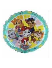 Balon Folie Metalizata Patrula Catelusilor PAW PATROL, 45x45 cm foto