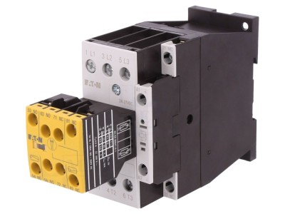 Contactor 3-polar 25A, 24V DC foto