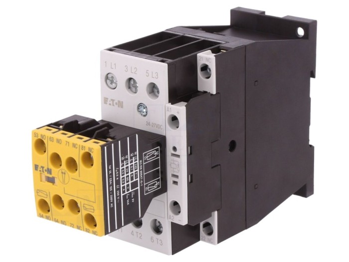 Contactor 3-polar 25A, 24V DC