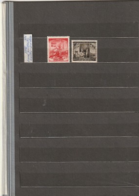 ROMANIA 1952 LP 331 LUNA PRIETENIEI ROMANO-SOVIETICE SERIE MNH NESTAMPILATA foto
