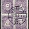 B1602 - Danemarca 1924 - bloc de 4 stampilat