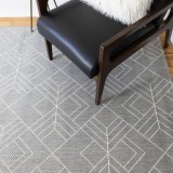 Covor Premium Belgian Model Essenza 48731-637, Marime 80 x 150 cm, Gri, Inaltime Fir 7 mm, Antialergic, Polipropilena, Living, Dormitor, Sufragerie, B