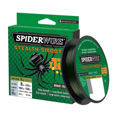 SpiderWire Braid Stealth&amp;reg; Smooth 12 verde 150m 0,09mm foto