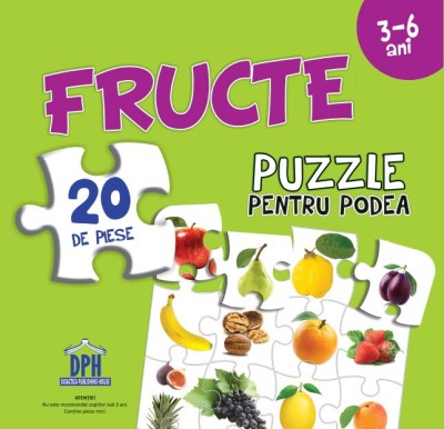 Fructe - Puzzle De Podea 50X70 + Afis 50X70, - Editura DPH foto