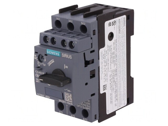 &Icirc;ntrerupător motor 1,5kW NO NC 220-690V