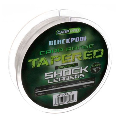 Fir Carp Pro Blackpool Carp Tapered Leaders 0.3-0.57mm foto