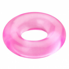 Inel de erecție pentru penis elastic roz