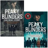 Peaky Blinders The Real Story &amp; The Legacy By Carl Chinn 2 Books Collection Set
