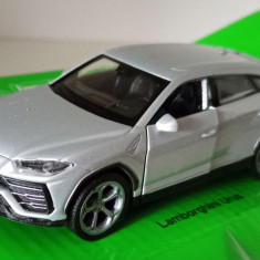 Macheta Lamborghini Urus 2018 silver - Welly 1/36