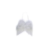 Cumpara ieftin Decoratiune Craciun - Angel Wings Feather White, 28x20cm |