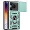 Husa Huawei Pura 70 Pro protectie camera Techsuit CamShield Series, verde