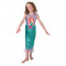 Costum Ariel Storytime, 116 x 53 cm, catifea, marime M, 5-6 ani