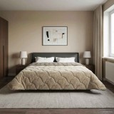 vidaXL Pilotă de vară Patos Gri deschis 220 x 260 cm 42026179