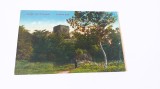 Turnu-Severin:Turnul Sever din parcul General Dragalina,carte poștală scrisă 1933