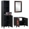 Set dulap baie 3 buc. Lemn de mango solid - 2