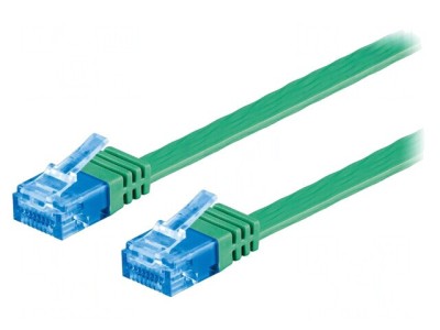 Patch Cord U/UTP Cat6a Verde 2m foto