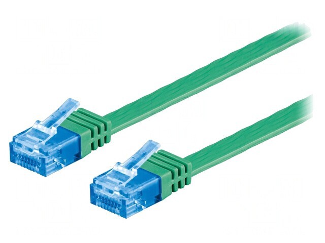 Patch Cord U/UTP Cat6a Verde 2m