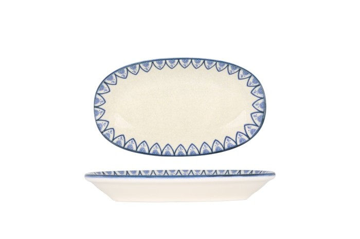 Bonna Placa de service - Esnaf - Por&Aring;&pound;elan - 19x11 cm - set de 4