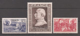 Franta 1944 - Timbre de caritate (val. 1.50+3.50 urme fine sarn.), MNH/MH, Nestampilat