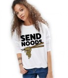 Cumpara ieftin Bluza dama alba - Send Noods - XL, THEICONIC