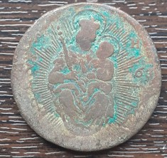 (M2139) MONEDA UNGARIA - POLTURA 1763, MARIA THERESIA foto