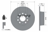Disc frana Audi Q2; Seat Ateca; Skoda Karoq, Octavia IV; VW T-Roc Motor 1.0 Tfsi, 1.0 TSI, 1.0 TSI e-TEC, 1.4 Tfsi, 1.4 TSI, 1.4 TSI 4Drive, 1.4 TSI