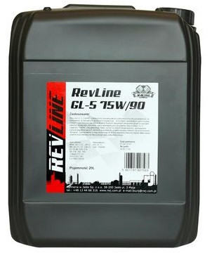 Ulei Transmisie Manuala RWJ Rev Line 75W-90 GL-5 20L REV. SEM. GL-5 75W90 20L