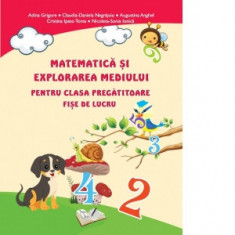 Matematica si explorarea mediului pentru clasa pregatitoare. Fise de lucru