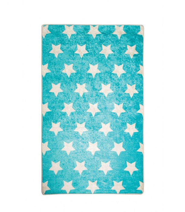 Covor pentru copii Star, Albastru, 100x160 cm