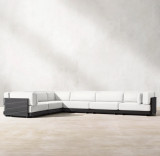 Set mobilier premium din aluminiu, pentru terasa/gradina/balcon, model Kyoto ZETA