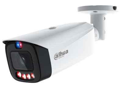 Camera supraveghere IP, Dahua IPC-HFW3849T1-AS-PV-0280B-PRO, WizSense, 8MP, Iluminare duala, audio, slot card, PoE, alarma acustica si luminoasa Safet foto