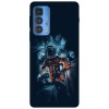 Husa compatibila cu Motorola G20 model Reaching into the stars, Silicon, TPU, Viceversa, Transparent, Carcasa