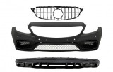 Bara fata cu grila si difuzor Mercedes C-Class W205/S205 2014-2018 C63 Design
