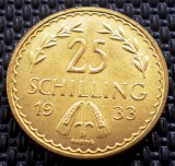 F.053 AUSTRIA REPLICA 25 SCHILLING 1933 AURITA