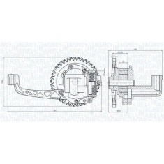 Pompa ulei Vw Multivan T5 03-15, Touareg 02-13, Transporter T5 Box 03-, Transporter T5 Bus 03-15, Transporter T5 03-15, Magneti MA