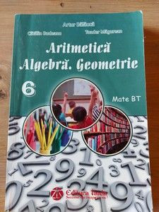 Aritmetica Algebra Geometrie Clasa a 6 a Arthur Balauca foto
