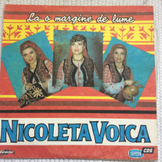 nicoleta voica la o margine de lume disc vinyl lp muzica populara folclor vg++