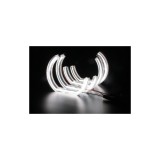 Angel Eyes compatibil BMW seria 3 F30, F31, seria 5 F10 cu halogen COD: 6122-C1 Automotive TrustedCars, Oem