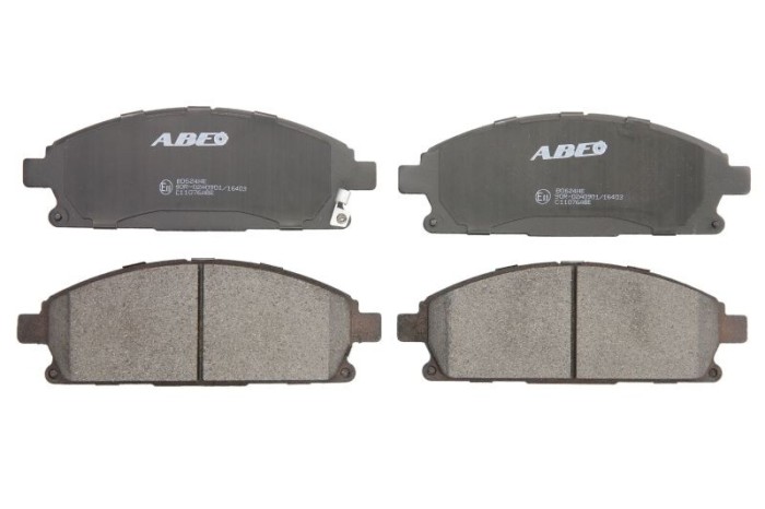 Set placute frana,frana disc NISSAN X-TRAIL (T30) (2001 - 2013) ABE C11076ABE