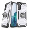 Husa Wozinsky Ring Armor Tough Hybrid + Suport Magnetic Pentru Samsung Galaxy S22 + (S22 Plus) Argintiu 9145576239735
